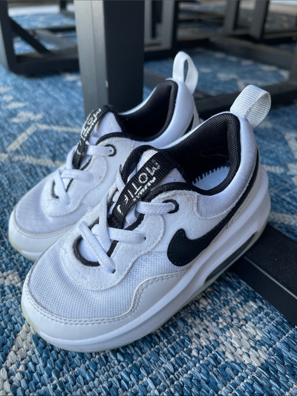 Nike Kids airmax Motif blk/wht